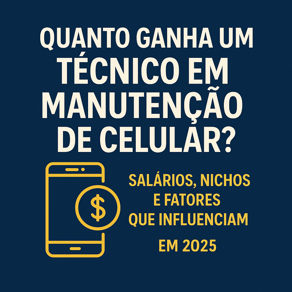 Quanto Ganha um Técnico em Manutenção de Celular Salários, Nichos e Fatores que Influenciam em 2025