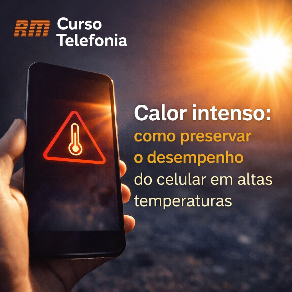 Calor intenso como preservar o desempenho do celular em altas temperaturas - RM Telefonia