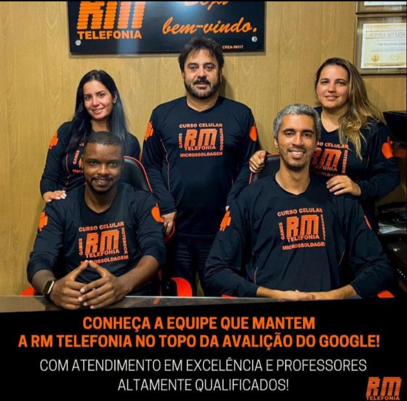RM Telefonia promove curso básico de manutenção em smartphones e investe na formação de novos profissionais
